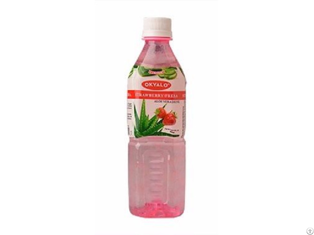 Okyalo Strawberry Aloe Vera Drink Okeyfood