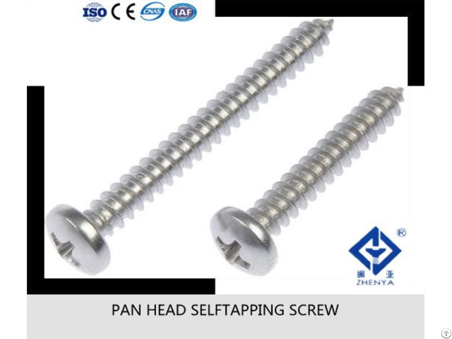 Stainless Steel 304 Pan Head Selftapping Screws Din7981