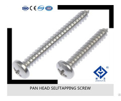 Stainless Steel 304 Pan Head Selftapping Screws Din7981