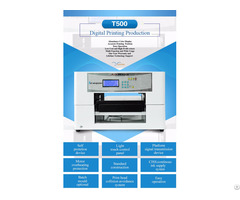 Dtg Printing Machine For Small Business Ar T500 T Shirt Printer