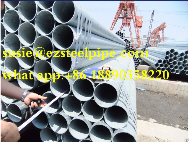 Hot Dipped Galvanized Steel Pipe For Fence Post