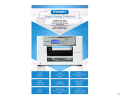 Direct To Substrate Ar Mini5 Uv Led Digital Flatbed Printer