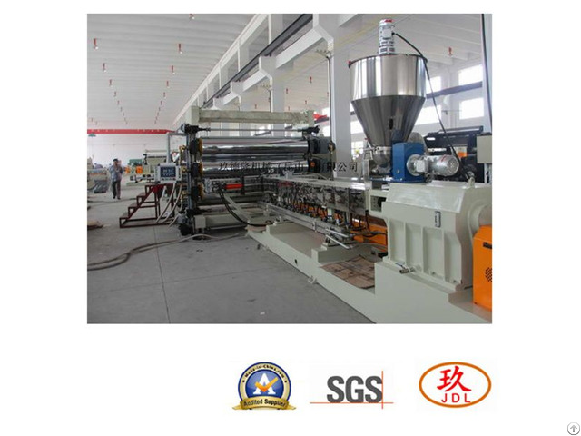 Cars Interior Sheet Extruder Production Line