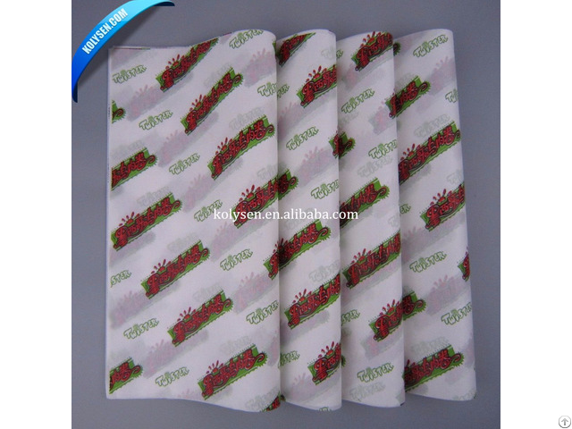 Burritos Wrapping Grease Proof Paper