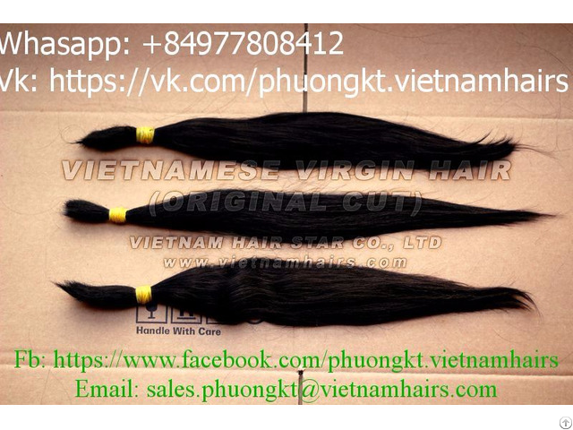 100 Percent Human Remy Vietnamese Hair Super Thin 60 70cm