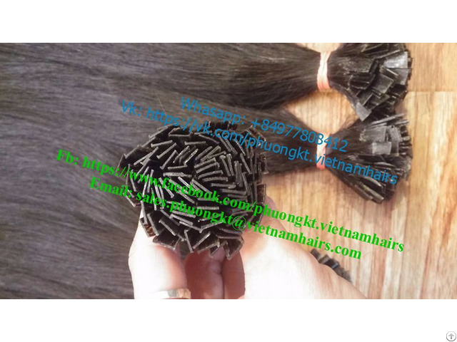 Flat Tip 40cm Natural Color Best Price And Quality From Vietnam Hair Star Co Ltd