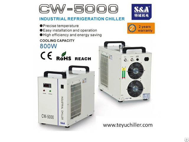 S And A Small Portable Chiller Cw 5000 For Laser Systems
