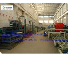 Thickness2 25mm Unlimited Length Magnesium Oxide Board Production Line With Mgo Mgcl2 Sawdust
