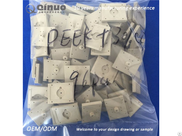 Front Cover Particle Peek With 30 Percent Glass Fiber Engineering Plastic Injection Parts