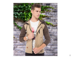 High Quality Mens Quilted Jacket Hood