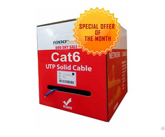 Cat6 Plenum Bulk Solid Copper Cable With Free Shipping