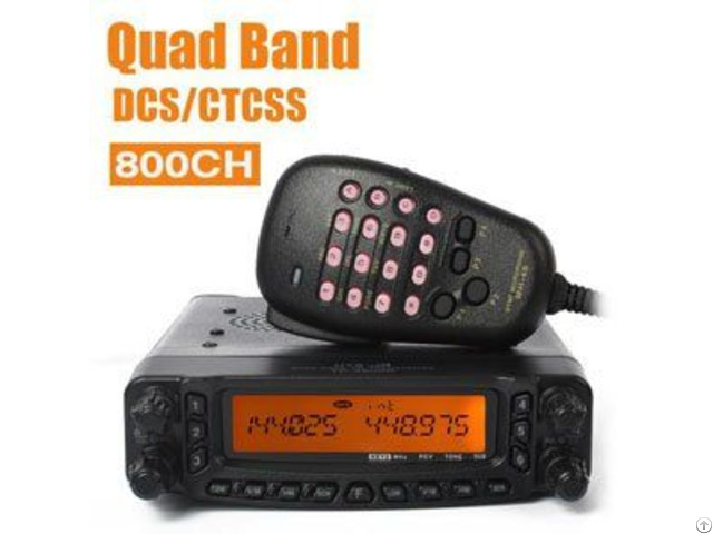 Quad Band Mobile Fm Transceiver 1tc 8900r