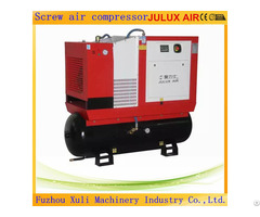 Julux 7 5kw 10hp Screw Air Compressor Combined With Tank And Dryer