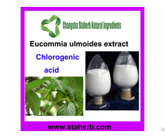Eucommia Extract Chlorogenic Acid 1 Percent 98 Percent Cas No 327 97 9 Www Staherb Cn