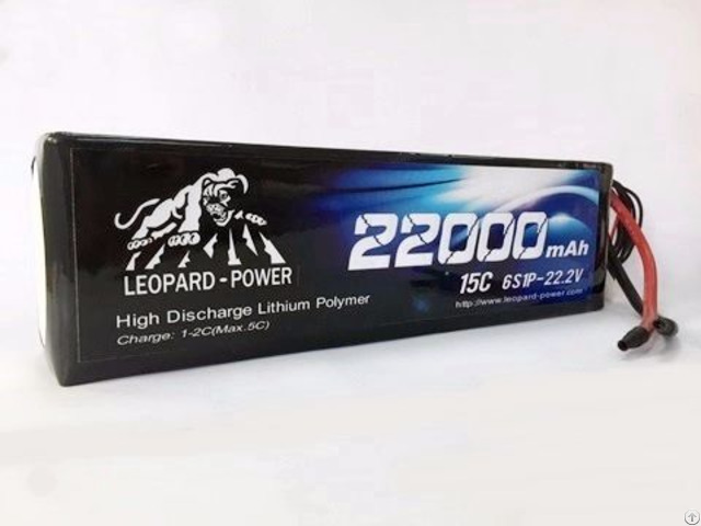 Leopard Power 22000 15c 6s Lipo Battery For Rc Heli Model