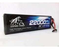 Leopard Power 22000 15c 6s Lipo Battery For Rc Heli Model