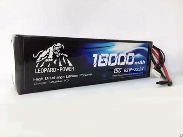 Leopard Power 16000 15c 6s Lipo Battery For Rc Heli,model,uav