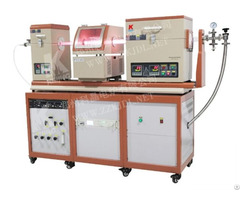 Pe Cvd Plasma Enhanced Chemical Vapor Deposition Double Tube Furnace