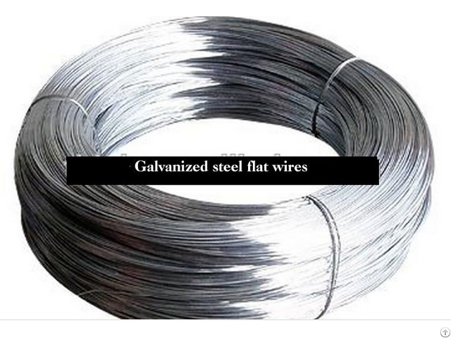 Galvanized Steel Flat Wires