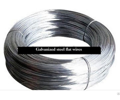 Galvanized Steel Flat Wires