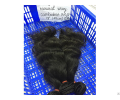 Cambodian Weft Natural Wavy Thick Most Suitable For African Women