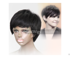 Short All Machine Made Wig