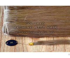 Machine Weft Natural Human Hair