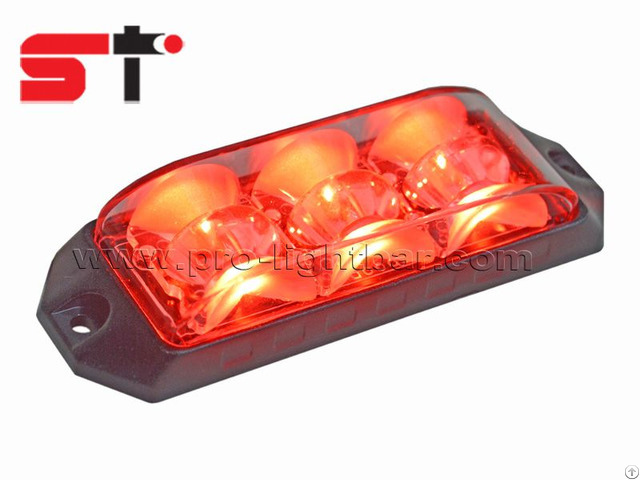 Car 3 Led 3w Strobe Lighthead Lh73n