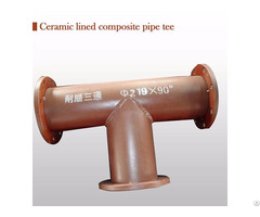 Sell Ceramic Lined Pipe Tee