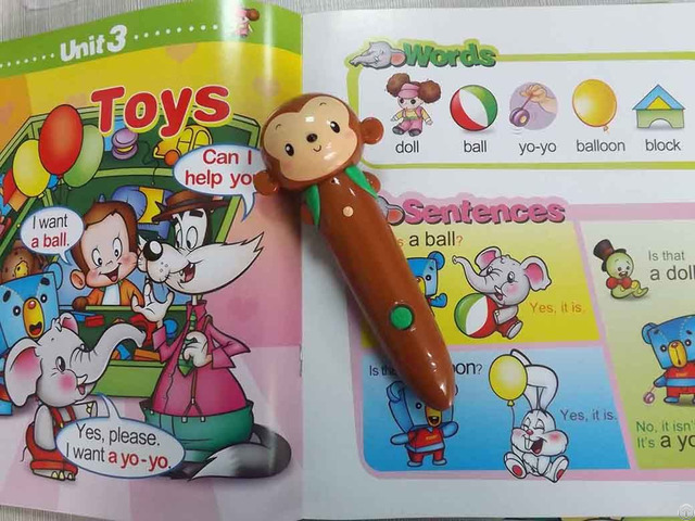 The Hot Sales Book With Sounds Module For Kids Learning Talking Pen