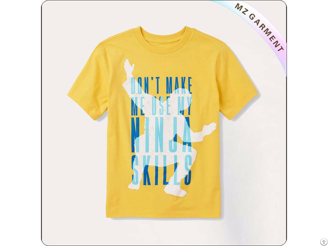 Kids Yellow Tee Shirt