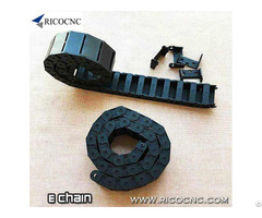 Cable E Chain Wire Drag Carrier With Mounting Bracket End For Cnc Machines