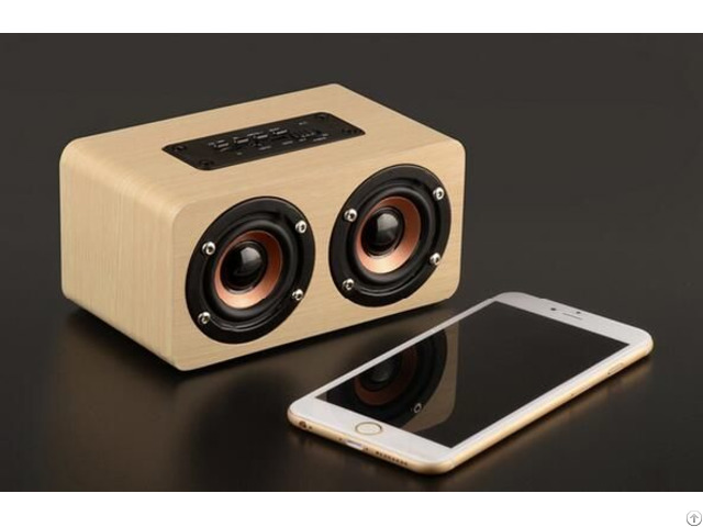 W5 Wood Bluetooth Speaker