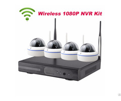 4ch Dome 1080p Full Hd Wifi Nvr Kit
