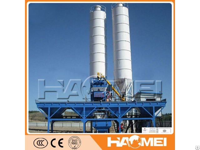 Js Series Mixer Commecial Concrete Mixing Plant 35m3 H