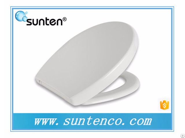 Xiamen White Oval Wall Hanging Family Toilet Seat