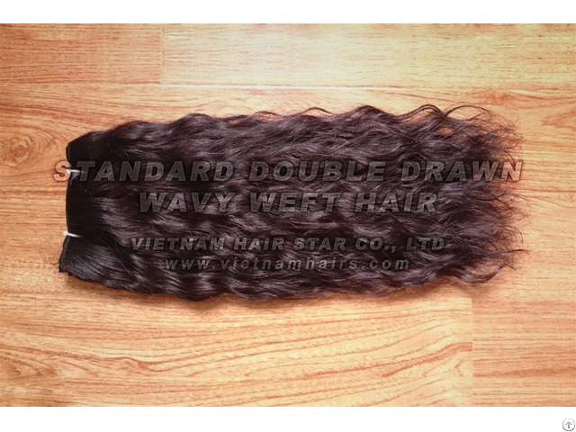 Real Unprocessed Remy Human Hair Extension From Vietnam