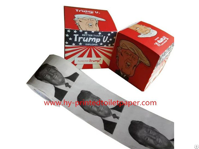 Funny Novelty Custom Printed Color Toilet Paper Tissue Towel Factory