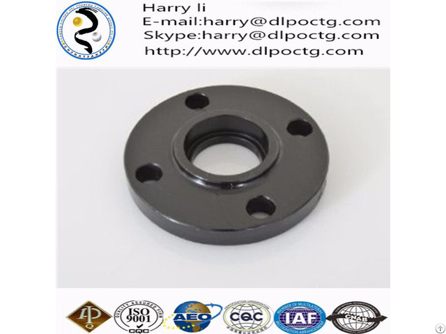 High Quantity Orifice Black Malleable Iron Threaded Floor Flanges