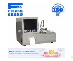 Fdt 0234 Automatic Low Temperature Closed Cup Flash Point Tester