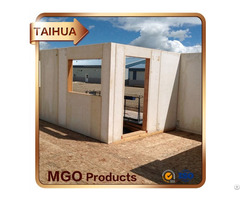 High Strength Fire Rated Exterior Partition Wall And Environmentally Of Mgo Board