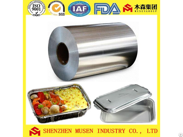 Lubricating Aluminum Foil For Disposable Food Containers