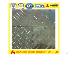 Aluminium Checkered Plates And Diamond Three Or Five Bars Pattern