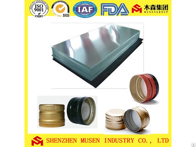 Aluminium Sheet For Bottle Medicine Screw Cap