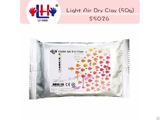 Light Air Dry Clay 50g