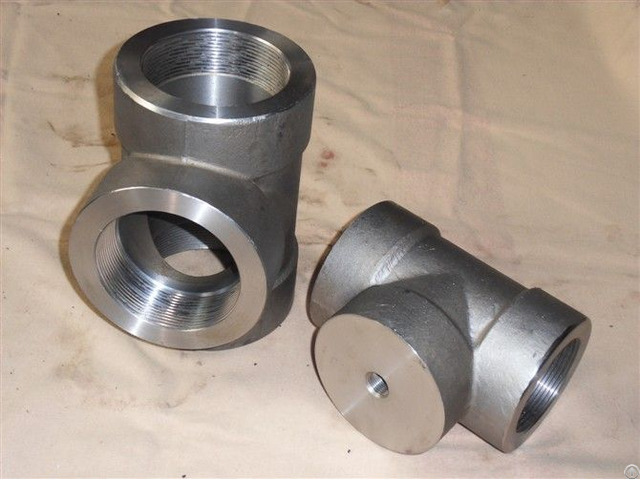 Astm A182 F44 Threaded Tee