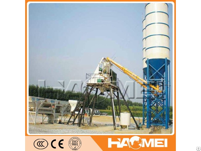 Factory Directly Supply Hzs25m3h 25m3h Productivity Small Concrete Batching Plant