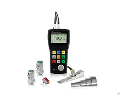Handheld Portable Ultrasonic Thickness Gauge Tester Meter 0 03 To 12 W Pt 08 Probe Transducer