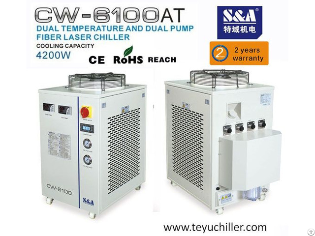 S And A Water Chiller For 500w Cnc Fiber Laser Cutter