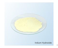 High Purity Indium Oxide Trioxide 99 9999 Percent Light Yellowish Powder